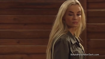 Preview 1 of Olgun Sakso - Pale White Big Natural Boobs Lesbian Slave Whipped Hard