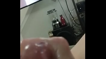 Preview 3 of Cute Big Boob Hot Sex Sex - Close up of my cock cumming