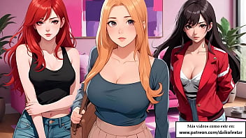 Preview 4 of Real Rwpe - Super JOI hentai. Verdad o reto en la pijamada. Instrucciones para paja en espa&ntilde_ol.