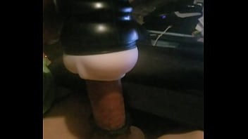 Preview 1 of Vdeo Xxx - Cumming from fleshlight Hot Mess