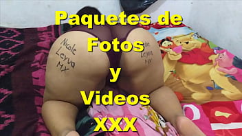 Preview 1 of Lady Boy Nika Noire - Fotos de Mexicana chaparrita nalgona en lenceria