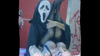 Preview 4 of Bbc Vs Extra Small Petite Teen - Tetona trans espera a su novio,  pero recibe una visita inesperada HORROR PARODY!