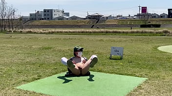 Preview 3 of Pakistani Pasto Xxx - 女装子まゆちゃんが河川敷の公園で向こう岸に人がいるのもお構いなしにはだかになって大股開きを繰り広げて日中の露出プレイを楽しんでいる