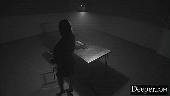 Preview 2 of Xxx Pets And Girls - Deeper. Nicole Aniston Is Put Under Pressure And Fucks During Investigation