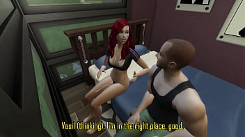 Preview 4 of Step Siblings Secret - I&#039_m filming a cuckold with a stranger / Double trouble - Part 4