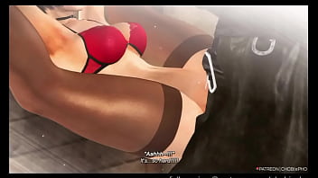 Preview 3 of Korina Kova Egyptian - RESIDENT EVIL 2 REMAKE / ADA WONG &amp_ MR X SAFE ROOM SEX [CHOBIxPHO]