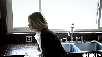 Preview 1 of Kamaveri Sex - MILF with big tits sucks a corrupt guys with big cock