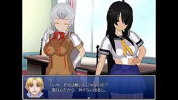 Preview 1 of Babe Kylie Page Wants That Cock - Brain hack 3/15 Hentai game play movie. RPG Maker VX ace