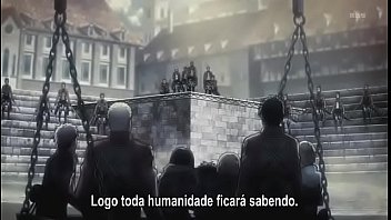 Preview 3 of Sofia Xxxx - on Titan- Epis&oacute_dio 9- Paradeiro do seu bra&ccedil_o esquerdo- Batalha de Trost (5)- legendado pt br