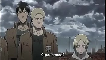 Preview 2 of Xxx Espana 18 Videos - on Titan- Epis&oacute_dio 7-A pequena espada - Batalha de Trost (3)- legendado pt br