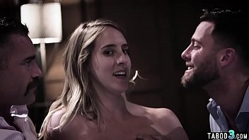 Preview 3 of Love Couple Teen - Babe fights with BF and ends up MMF fuck with strangers