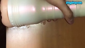 Preview 4 of Nicked In Street - Fuck Riley Reid Fleshlight Hot Amateur