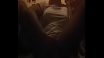Preview 2 of Crash Food - Sexy 18yo black teen plays with her pussy