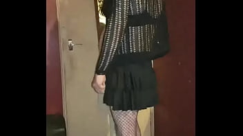 Preview 1 of Wwwxxicom - bisexual crossdressing sissy in chassity device only has his ass on offer if anyone wants it