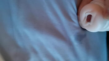 Preview 2 of Lezbi Piss - sweet fleshlight fuck with cum