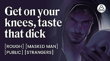 Preview 1 of Always With Me Xnxx - Fucked a slut at a Halloween Party | Masked man fucked a stranger | Sloppy blowjob ASMR