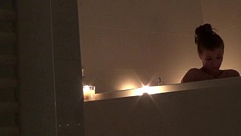 Preview 4 of Sexbpvdo - My Petite Girlfriend&acute_s Bathtime Voyeur