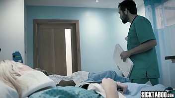 Preview 2 of Jbvcbn - Weak blonde teen banged by a perverted doctors big cock