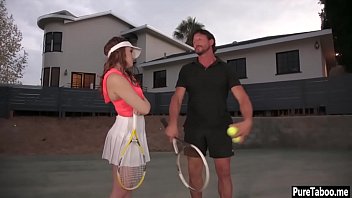 Preview 2 of Family Amateur Orgy - Old personal trainer spanks that round ass with a thing