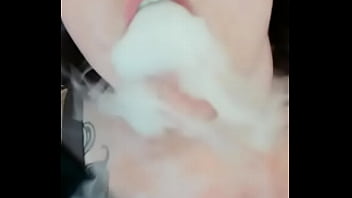 Preview 3 of World Room - BBW BananaSmashLee blows white clouds