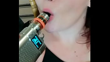 Preview 1 of World Room - BBW BananaSmashLee blows white clouds