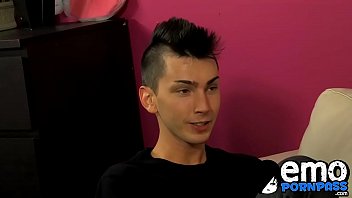 Preview 1 of Alat Venis - Emo twink Colby London fucking hard after big cock blowjob