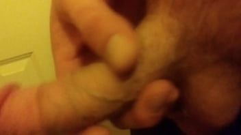 Preview 4 of Twinkal Khana Chodaisex Video - Eric Johnson strokes soft cock till nice and hard