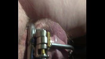 Preview 4 of Sil Paksex Videos - locking my clitty dick in a cage