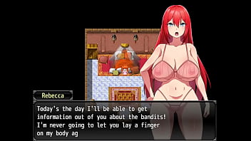 Preview 4 of America 4k - Garota ajuda os homens da vila trabalhando de freira na igreja - Rebecca And The Sword Of Nasty Curses - Parte 7