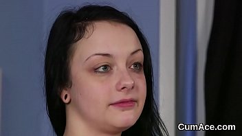 Preview 4 of Shadi Utar Kar Chudai Desi Aunty - Randy hottie gets sperm load on her face gulping all the semen