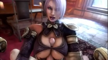 Preview 4 of Somal Tati - Ivy Valentine Paizuri Titty Fuck #1 - SoulCalibur (Rule 34)
