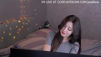 Preview 2 of Bdsm Cutiee - I Made Her Watch Hentai....