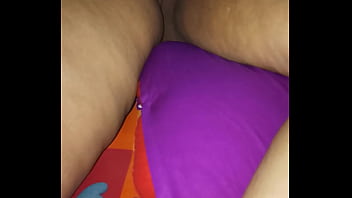 Preview 2 of Sanileno Sex - Celebrate wife show off her glittering tight hairless pussy
