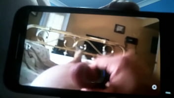 Preview 2 of Feet Gej - Small dicked sissy cuckold cums hard on cam while thinking of Australian girlfriend