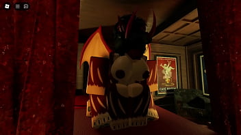 Preview 3 of Men Mature Sex - My girlfriend and I became furries for halloween and we fucked like that (Roblox)