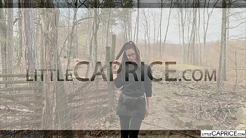 Preview 1 of Dom Fem Japan - Forest Cock Hunting - Little Caprice