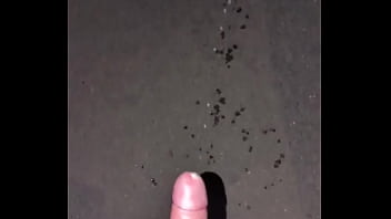 Preview 4 of Snny Line Biuti Full - Big Cumshot naked on the street #2