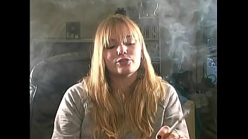 Preview 2 of Video Bokep Cina Umur 10 Tahun - Anika 19 Yr Old Blonde Non-Nude SFW Smoking Clips