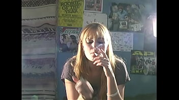 Preview 4 of Video Bokep Cina Umur 10 Tahun - Anika 19 Yr Old Blonde Non-Nude SFW Smoking Clips