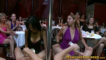 Preview 3 of Amateurymara - Amateur babes licking cream off of strippers big cocks
