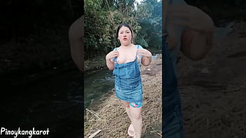 Preview 1 of Licking Feet And Pussy Hot Mon - Andrea and Migz Outdoor Adventure