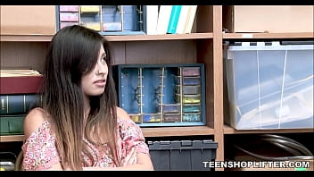 Preview 1 of New 2019 Momxxx Com - TeenShoplifter.com - Petite Young Latina Teenager Caught Shoplifting Fucked By Officer After Fuck Agreement
