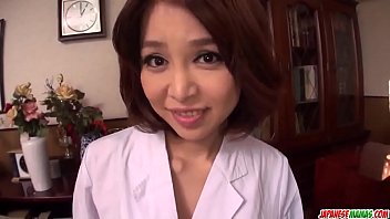 Preview 1 of Wwwdnxx Com Da - Busty woman Erika Nishino works hard in lad&acute_s penis - More at Japanesemamas com
