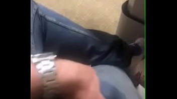 Preview 3 of Ora Lcreampie Blonde - huge cock bulge in college classroom