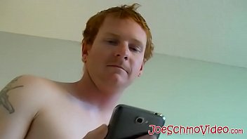 Preview 2 of Nenek Gila Sex - Ginger amateur fingers himself while wanking his small cock