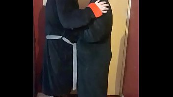 Preview 1 of Porn Art Xnxx Bathing - bisexual male fucks his girlfriend naked bent over blindfolded and filmed
