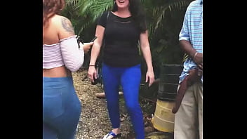 Preview 4 of Berzzes Com Hd - Huge! Big Black Dick Flash in Public Bus Stop
