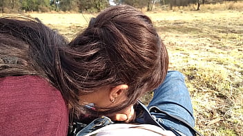 Preview 2 of Chubby Indian Riding Cock - Me la mam&aacute_ en el bosque