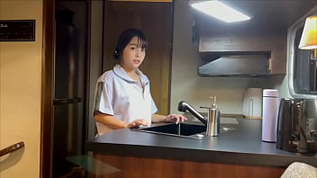 Preview 1 of Sweet Sinner Darla Crane - キャンピングカーを借りて彼女と旅行。車が左右に揺れるほど彼女とSEXでイキまくるカップル。
