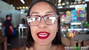 Preview 3 of Amateut Pov - Eva Cuervo In Nerdy Latina Nymphomania